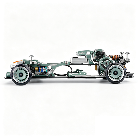LSD Mono OP版 1/24 RWD RC ドリフトカー 蚊車