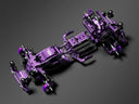 TG Super Ultra 2.0 1/24 フルOP RWD 二輪駆動ドリフト蚊車シャーシ