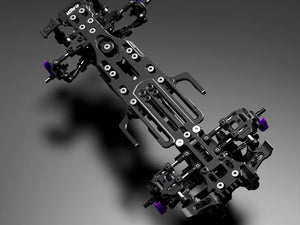 TG Super Ultra 2.0 1/24 フルOP RWD 二輪駆動ドリフト蚊車シャーシ