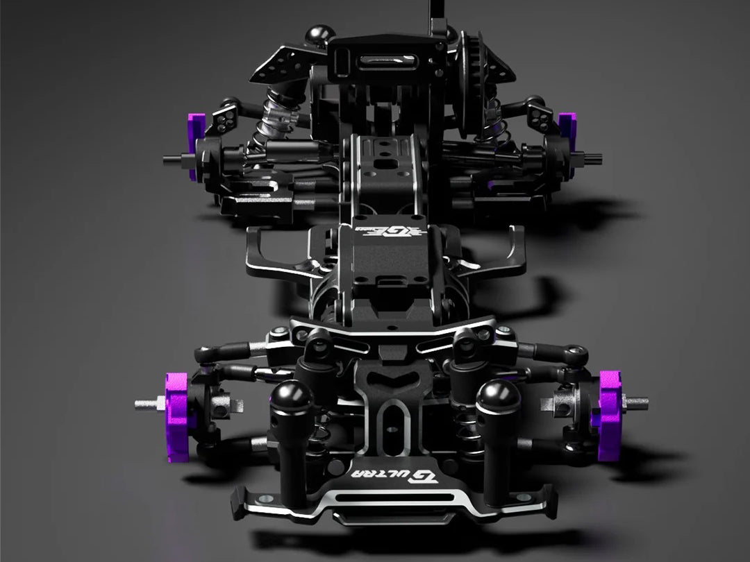 TG Super Ultra 2.0 1/24 フルOP RWD 二輪駆動ドリフト蚊車シャーシ