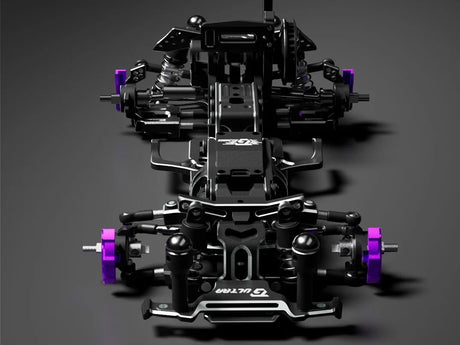 TG Super Ultra 2.0 1/24 フルOP RWD 二輪駆動ドリフト蚊車シャーシ