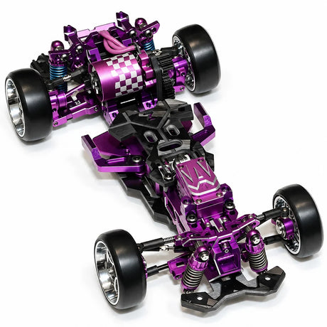 ZOOM24 1/24 Scale RWD RC ドリフト蚊車シャーシ