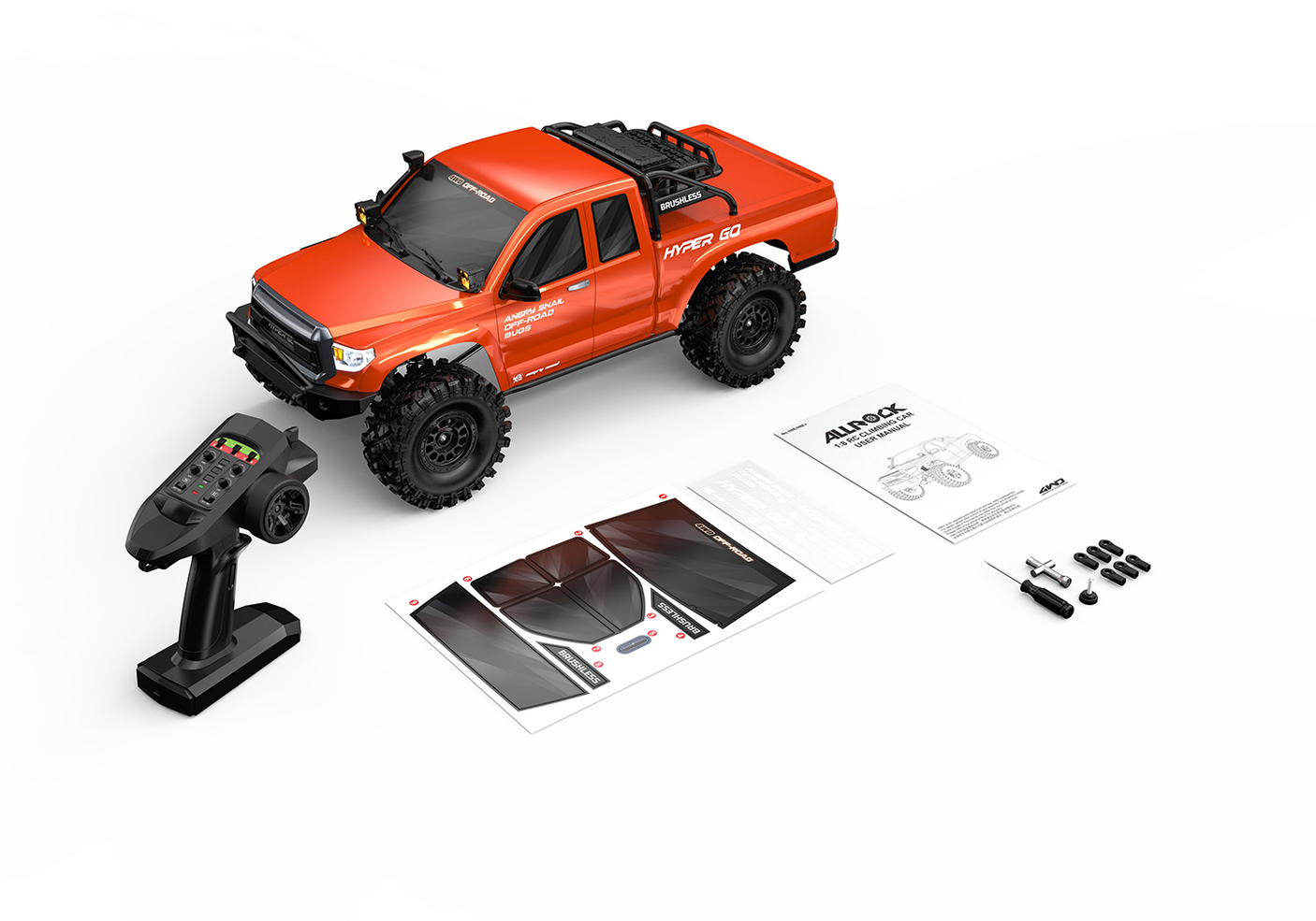 MJX Hyper Go H8E 1/8 RC 4WD ブラシレスラジコンクローラー