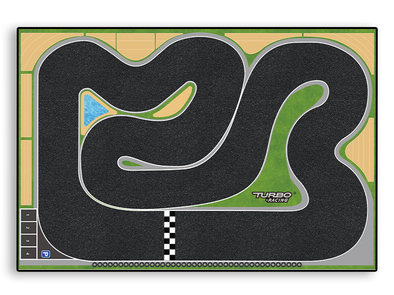 TURBO RACING ドリフトトラックマット 120X80CM – YOYOHOBBY