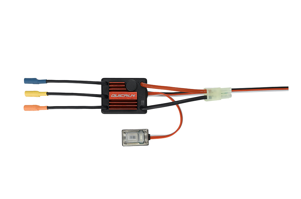 HOBBYWING QuicRUN-WP-16BL30 30A ESC BEC内蔵1A/6V 1/16, 1/18ラジコンカー用
