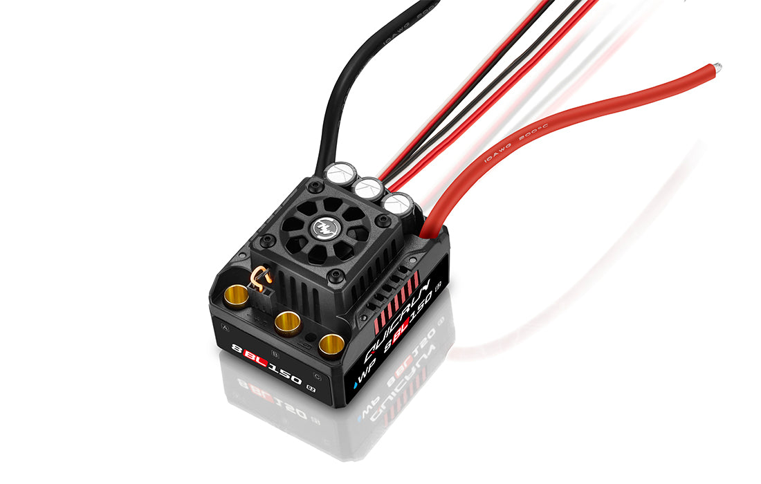 HOBBYWING QuicRUN-WP-8BL150 G2 150A ESC BEC内蔵 1/8ラジコンカー用