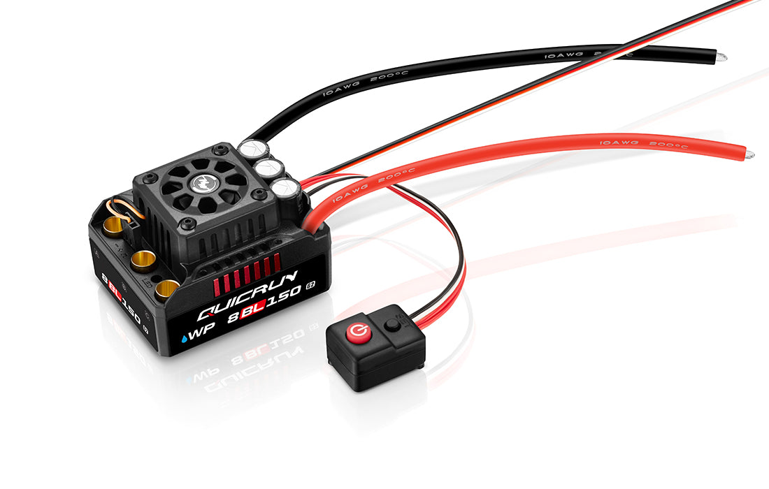 HOBBYWING QuicRUN-WP-8BL150 G2 150A ESC  BEC内蔵 1/8ラジコンカー用