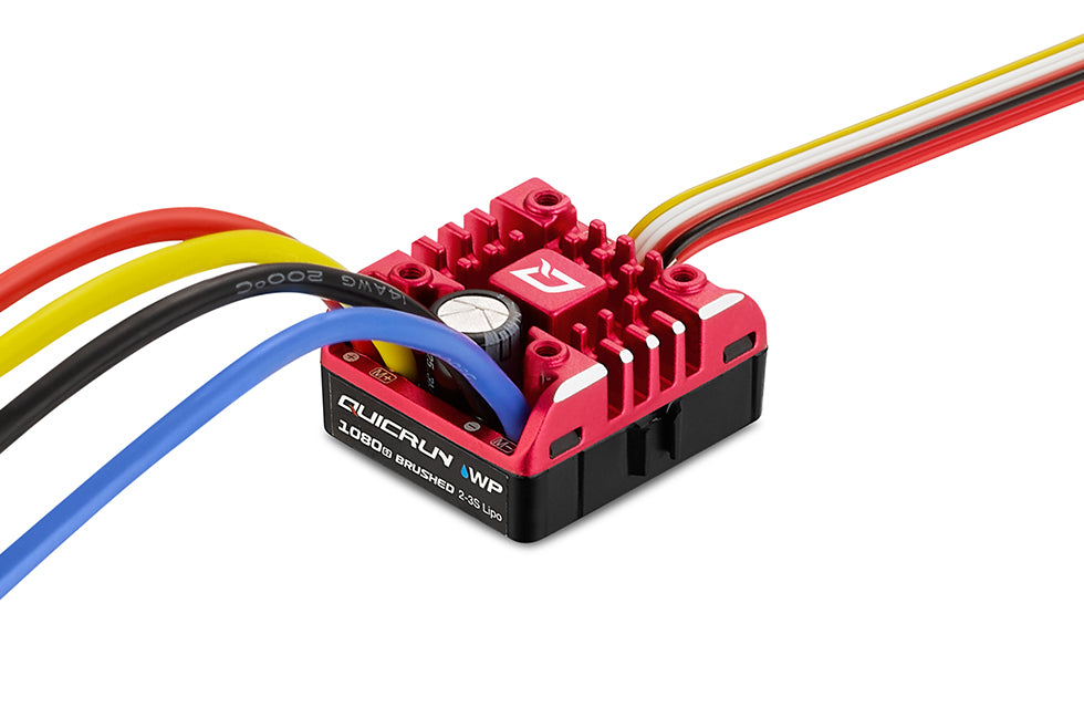 HOBBYWING QuicRUN-WP-1080-G2-Brushed 80A ESC 1/10ラジコンカー用
