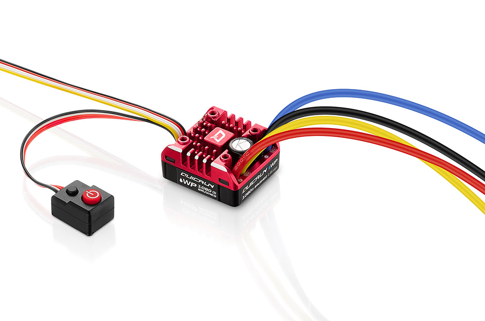 HOBBYWING QuicRUN-WP-1080-G2-Brushed 80A ESC 1/10ラジコンカー用