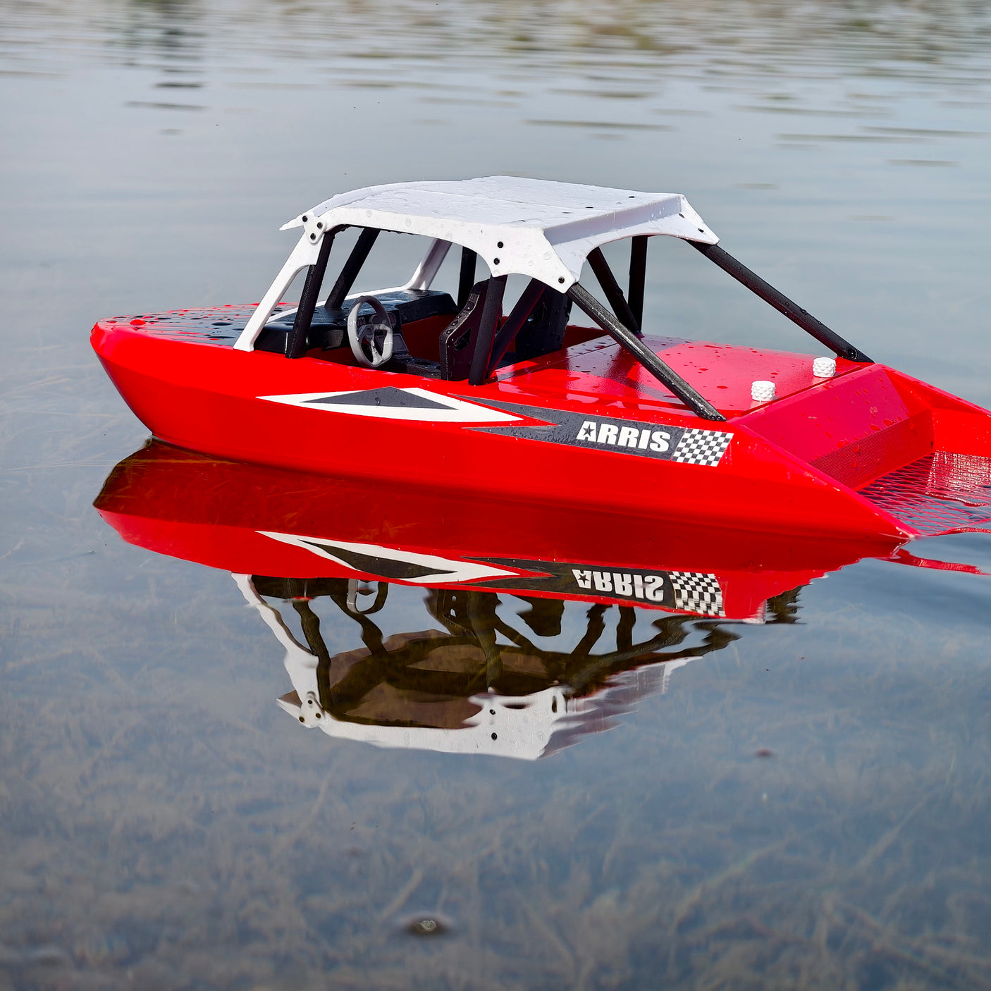 ARRISHOBBY M-JET35 1/6ジェットポンプRCカートボート フルセット（送信機付）ジャイロ搭載 技適認証済