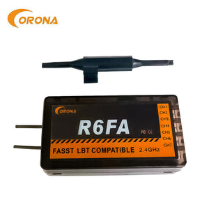 CORONA R4FA/R6FA/R8FA 2.4GHz 受信機 FUTABA互換 FASST対応