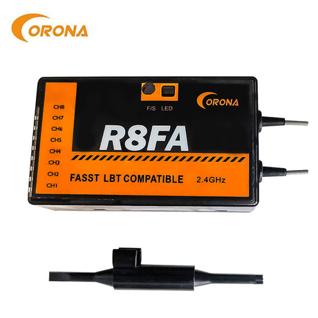 CORONA R4FA/R6FA/R8FA 2.4GHz 受信機 FUTABA互換 FASST対応