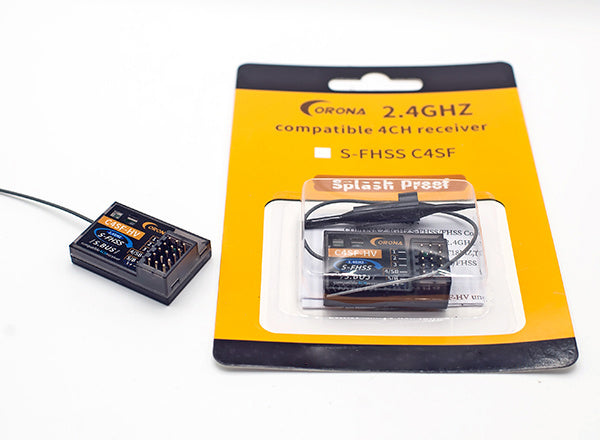 CORONA C4SF-HV 2.4GHz 受信機 FUTABA互換 S-FHSS対応 – YOYOHOBBY