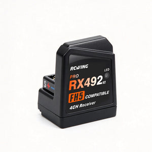 RCWING PRO RX492 V2 受信機 SANWA互換 FH5対応 4CHレシーバー