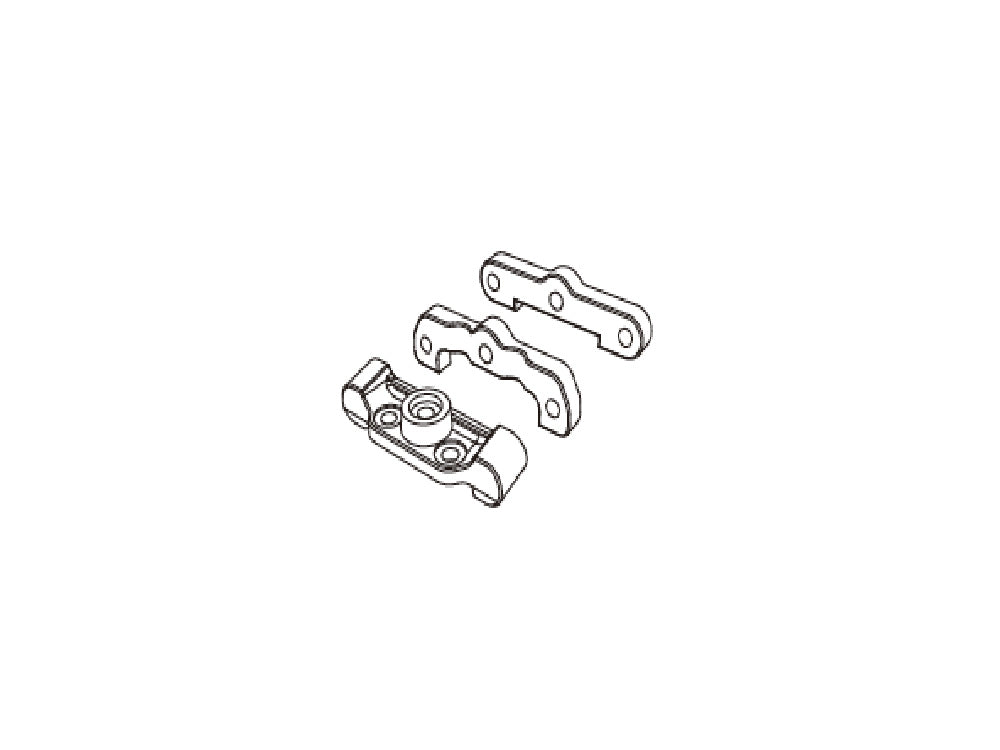 MJX 14302 RCカー 純正フロント・リア強化パーツ 前後補強用スペアパーツ