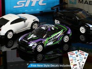 SNT MG117-4 4WD 1/43 MIX GO全比例ドリフトラジコンカーRTR 技適付