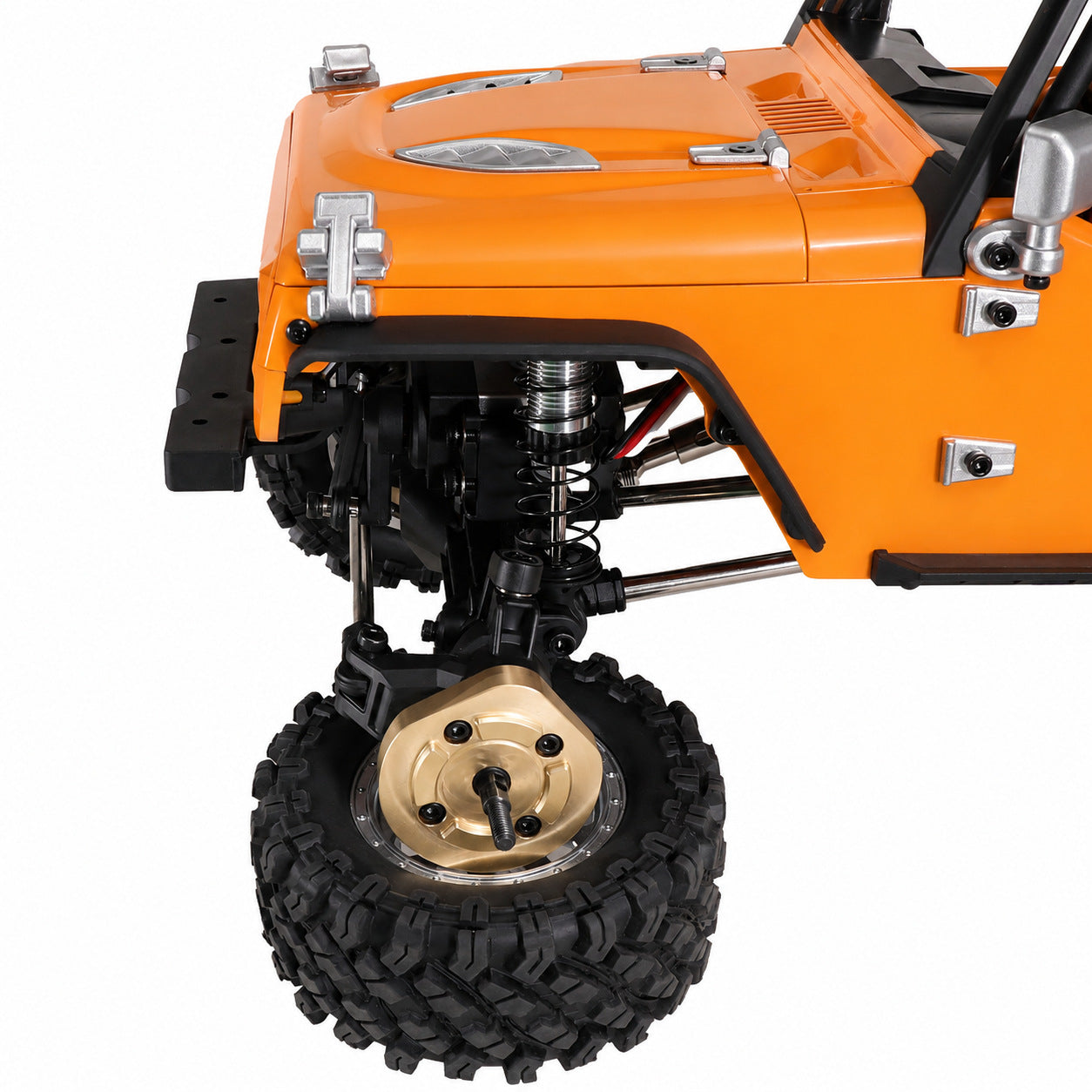 MJX 1/12 H12Y H12Y+ 前後車軸用真鍮製カウンターウェイト