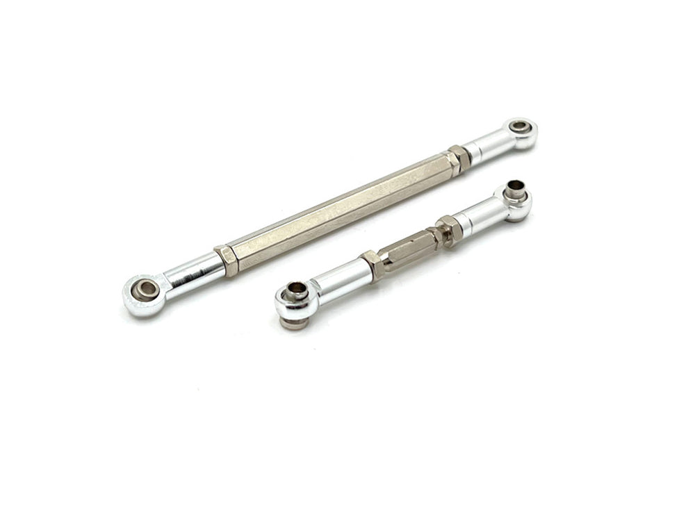 MN MODEL ラジコンカー用 アップグレードパーツ  アルミ製 フロントアクスル ステアリングリンクセット