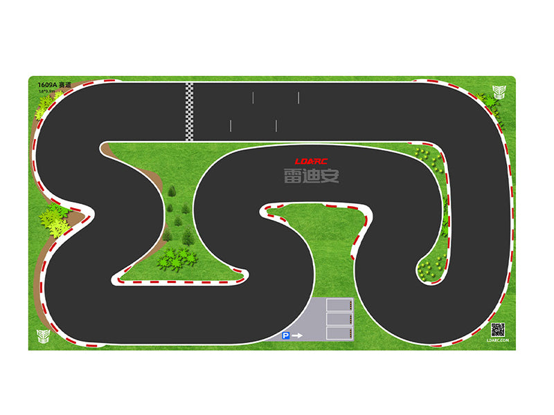 LDARC 1609Aドリフトトラックマット 160X90CM