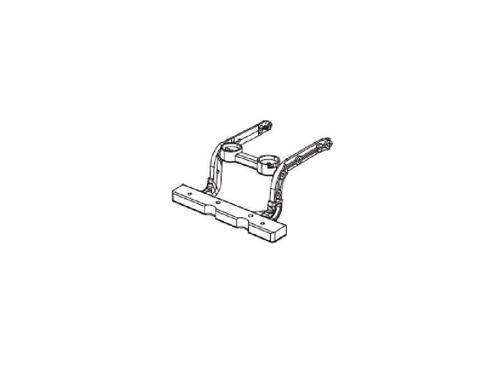 MJX Hyper Go H12Y用フロントマウント マグネット付き 純正交換パーツ RCカー部品