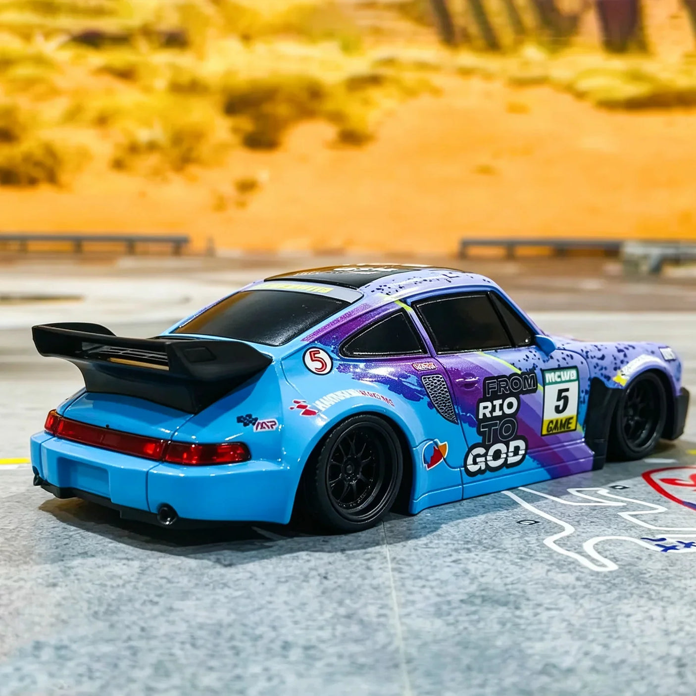 ARRIS 1/24プラスチックカーシェル ポルシェ911スタイル