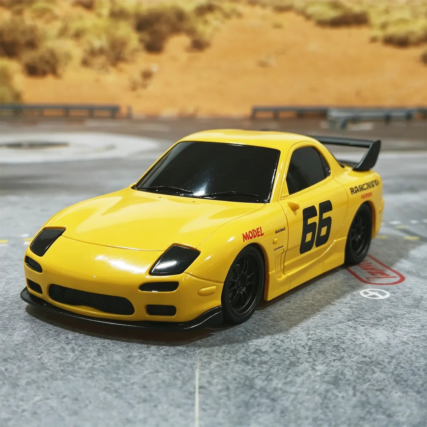 ARRIS 1/24プラスチックカーシェル Mazda RX-7スタイル