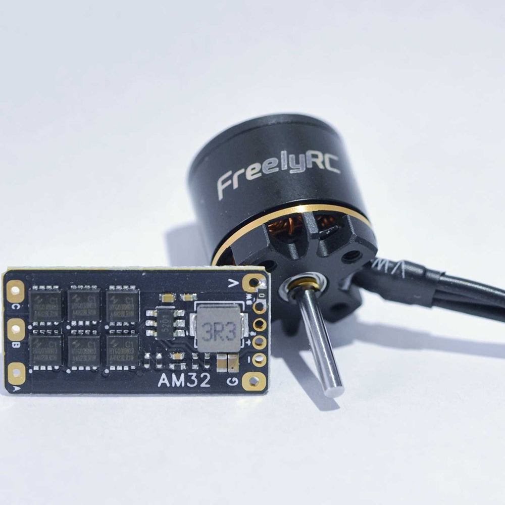 Freely RC AM32 ブラシレスESC & 1308 6000KV モーター セット ミニRCカー（蚊車）用