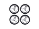 LDRC LD1804/LD1803 金属製銀色ホイール&タイヤ