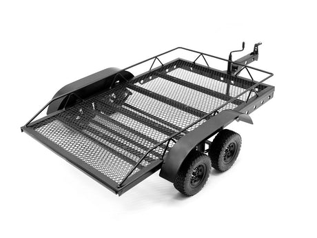 PMM 1/10 RC 金属トレーラー TRX4 SCX6 SCX10 D90に対応