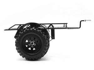 PMM 1/10 RC 金属製シングルアクスルショートトレーラー TRX4 SCX6 SCX10 D90に対応