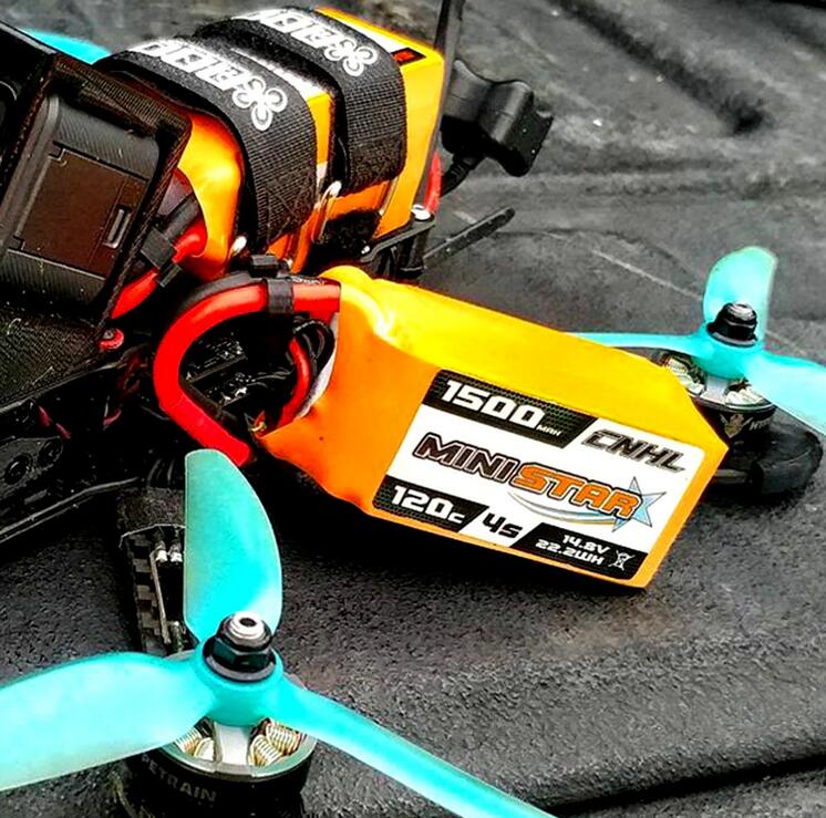 CNHL MiniStar 1500mAh 14.8V 4S 120Cリポバッテリー – YOYOHOBBY