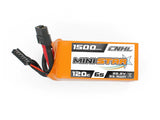 CNHL MiniStar 1500mAh 22.2V 6S 120CリポバッテリーFPVドローン用（FBA在庫あり）