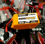 CNHL MiniStar 1500mAh 22.2V 6S 120CリポバッテリーFPVドローン用（FBA在庫あり）