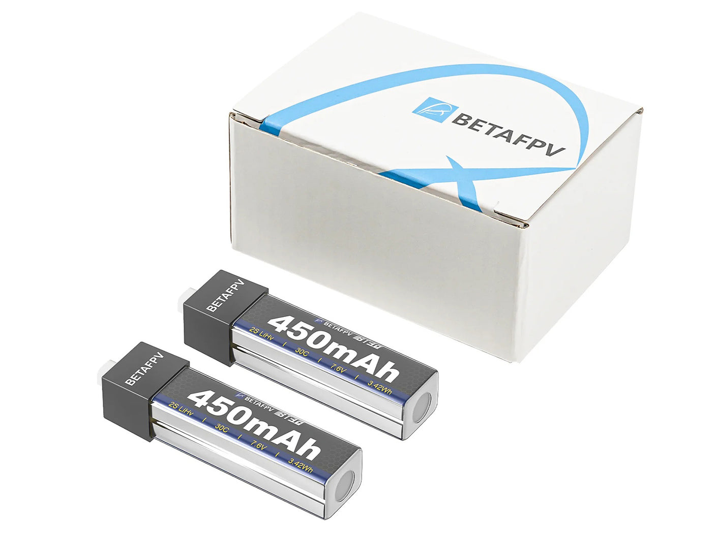 Betafpv BT3.0 450mAh 2S リポバッテリー(2PCS)