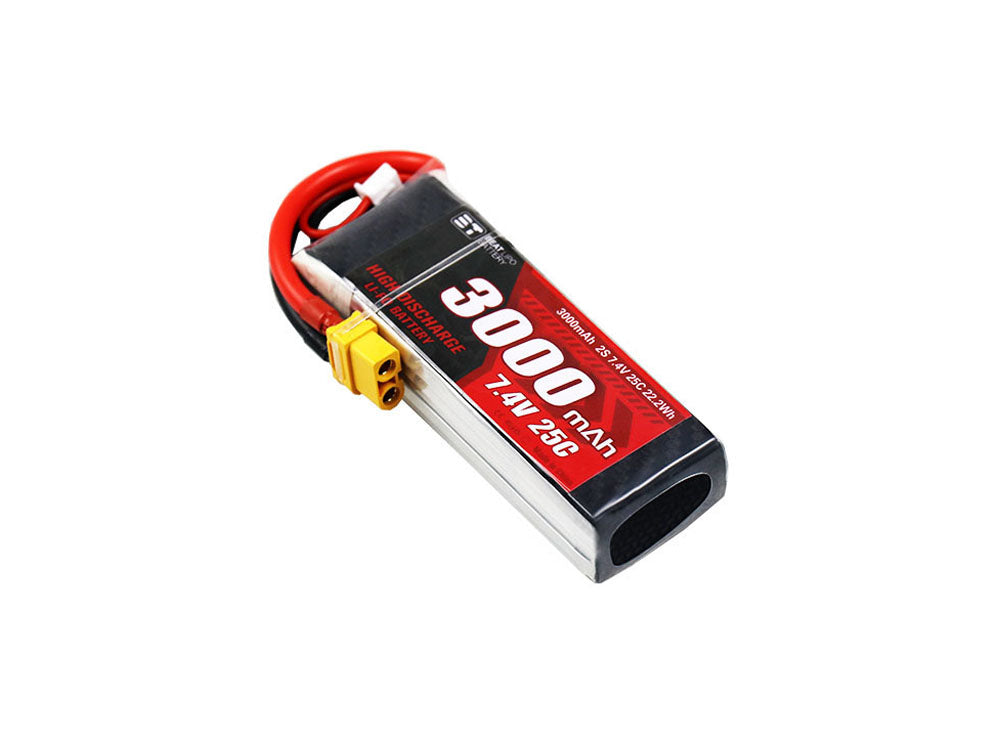 BT 3000mAh リポバッテリー｜RCカー用 2S/3S 電池｜ 高速オフロードラジコンカー対応