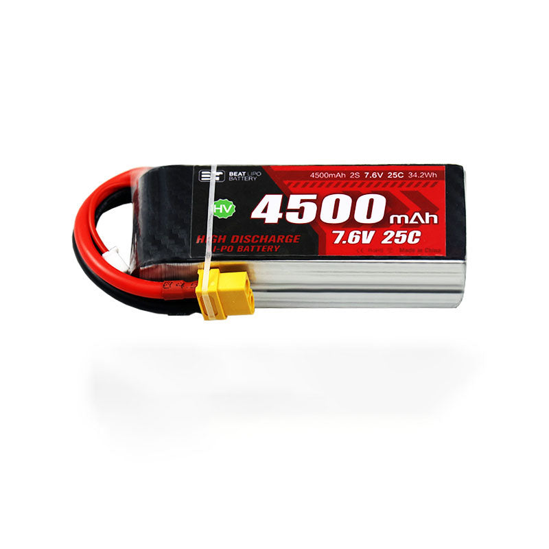 BT 4500mAh リポバッテリー｜RCカー用 2S/3S 25C電池｜ 高速オフロードラジコンカー対応
