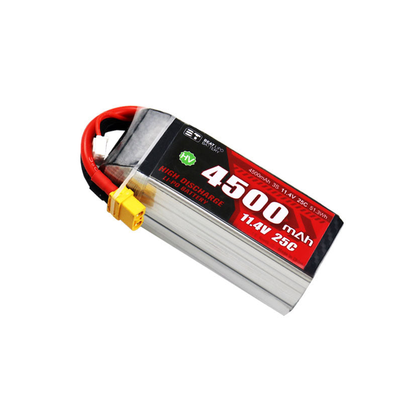 BT 4500mAh リポバッテリー｜RCカー用 2S/3S 25C電池｜ 高速オフロードラジコンカー対応