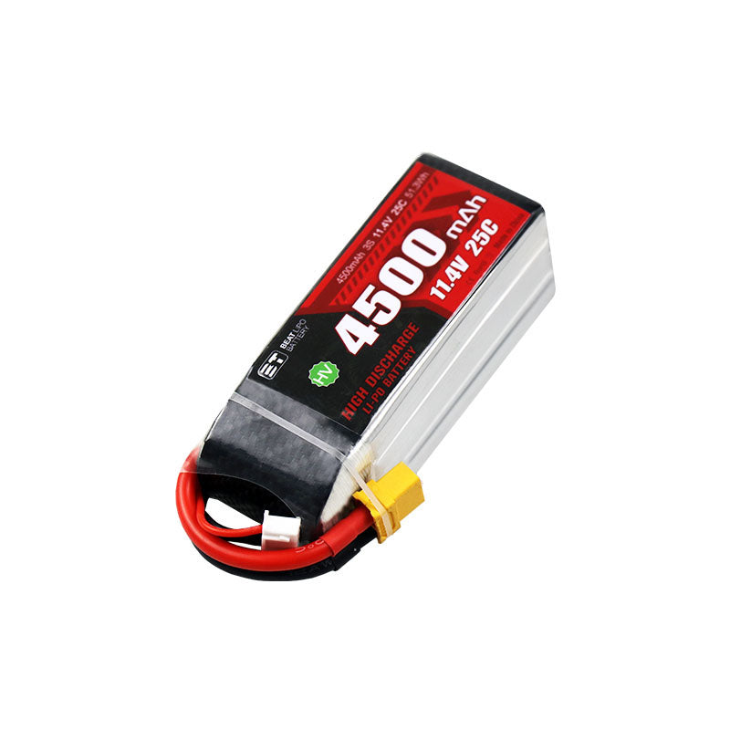 BT 4500mAh リポバッテリー｜RCカー用 2S/3S 25C電池｜ 高速オフロードラジコンカー対応