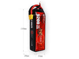 BEAT 5200mAh 50C 2S/3S/4S リポバッテリーRCカー用