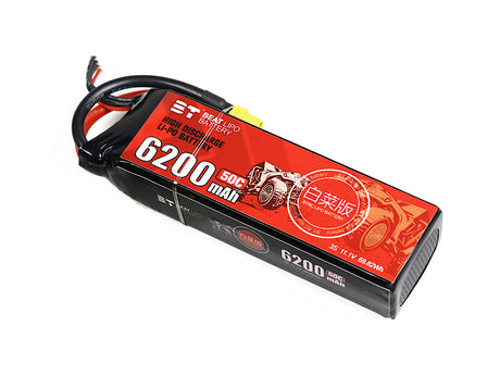 BEAT 6200mAh 50C 2S/3S/4S リポバッテリーRCカー用
