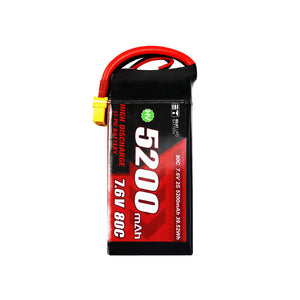 BT 5200mAh リポバッテリー｜RCカー用 2S/3S 50C/80C電池｜ 高速オフロードラジコンカー対応