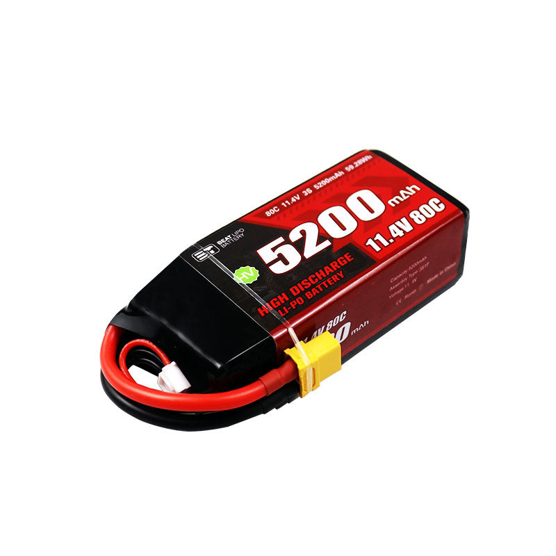 BT 5200mAh リポバッテリー｜RCカー用 2S/3S 50C/80C電池｜ 高速オフロードラジコンカー対応