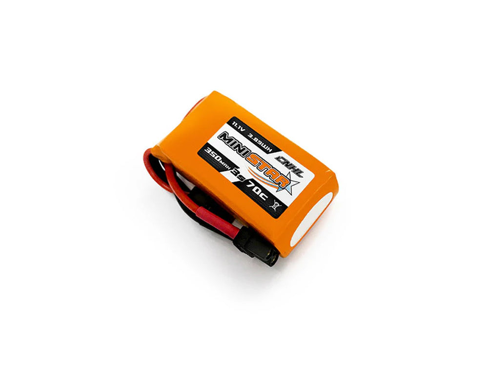 CNHL MiniStar 350mAh 11.1V 3S 70C LiPoバッテリー  XT30U FPVドローン対応 3本セット