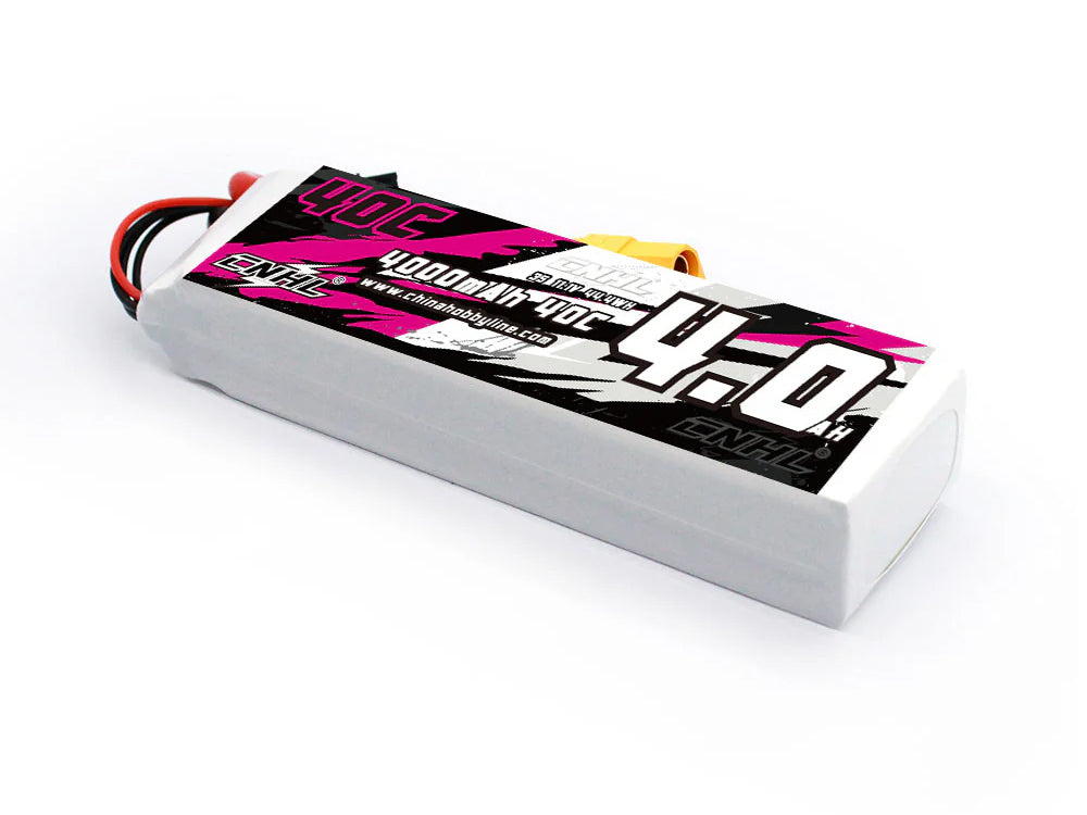 CNHL 4000mAh 11.1V 3S 40C リポバッテリー XT90プラグ付き | RCカー・飛行機・ボート対応