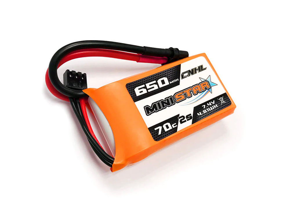 CNHL MiniStar 2S 7.4V 70C Lipoバッテリー 650mAh / 850mAh FPVドローン/RCボートなど対応２本セット