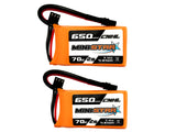 CNHL MiniStar 2S 7.4V 70C Lipoバッテリー 650mAh / 850mAh FPVドローン/RCボートなど対応２本セット