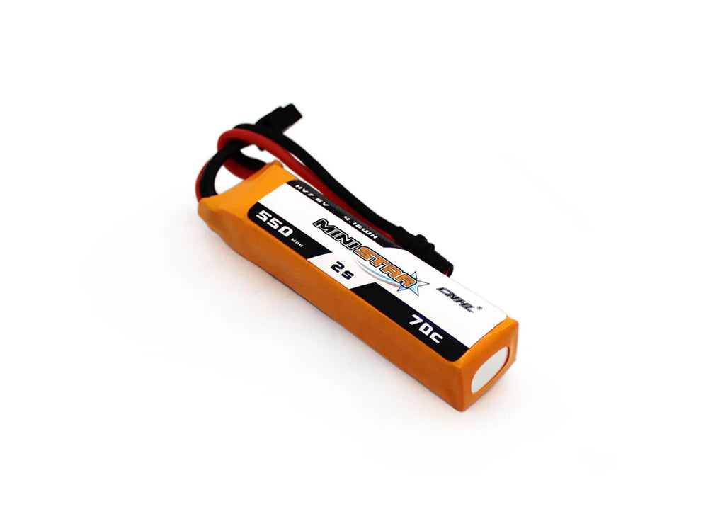CNHL LiHV MiniStar HV 550mAh 7.6V 2S 70C リポバッテリー  3本セット XT30U 小型FPVドローン・RCモデル対応