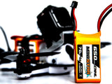 CNHL MiniStar 650mAh 14.8V 4S 70C LiPoバッテリー (XT30Uコネクタ付き) ２本セット