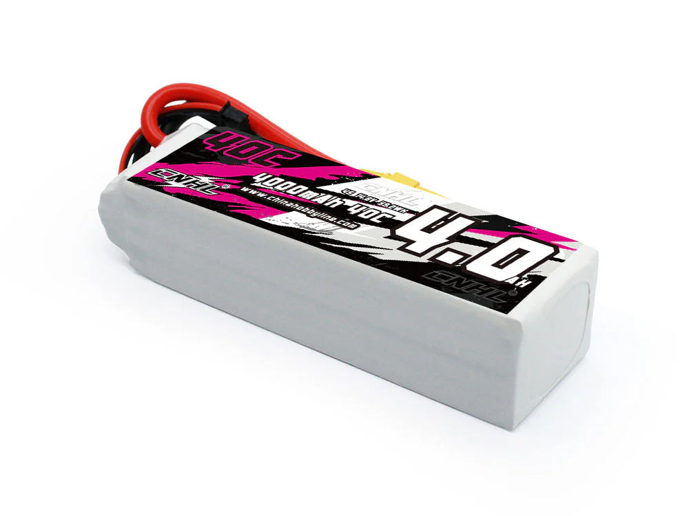 CNHL 4S 14.8V リポバッテリー 2200mAh / 4000mAh | RC飛行機・ドローン・ボート・車用（T/Dean / XT90プラグ付き）