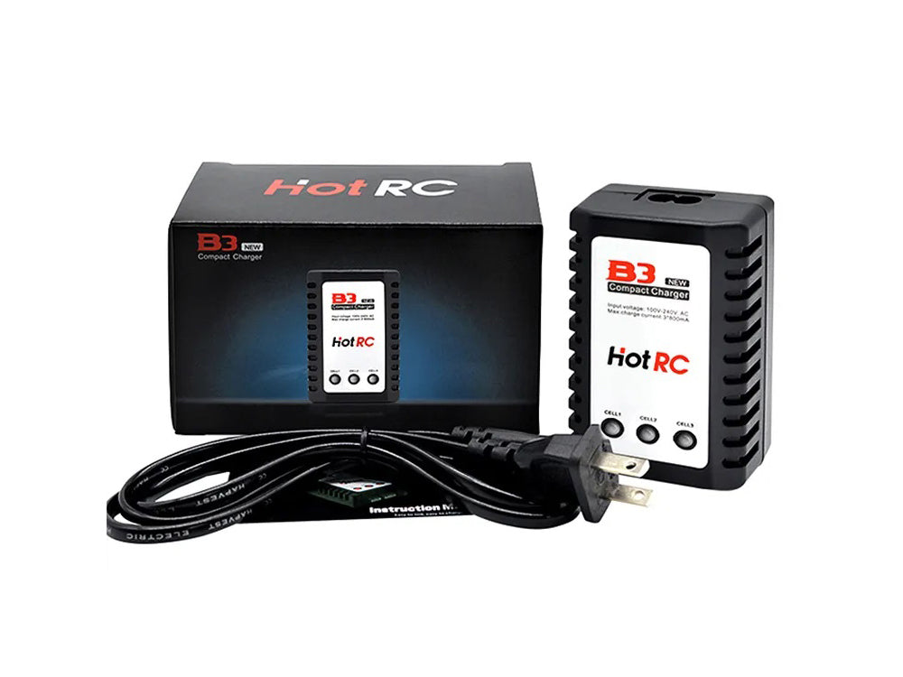 HOTRC B3 リポバッテリー充電器 10W/20W 7.4V/11.1Vバランス